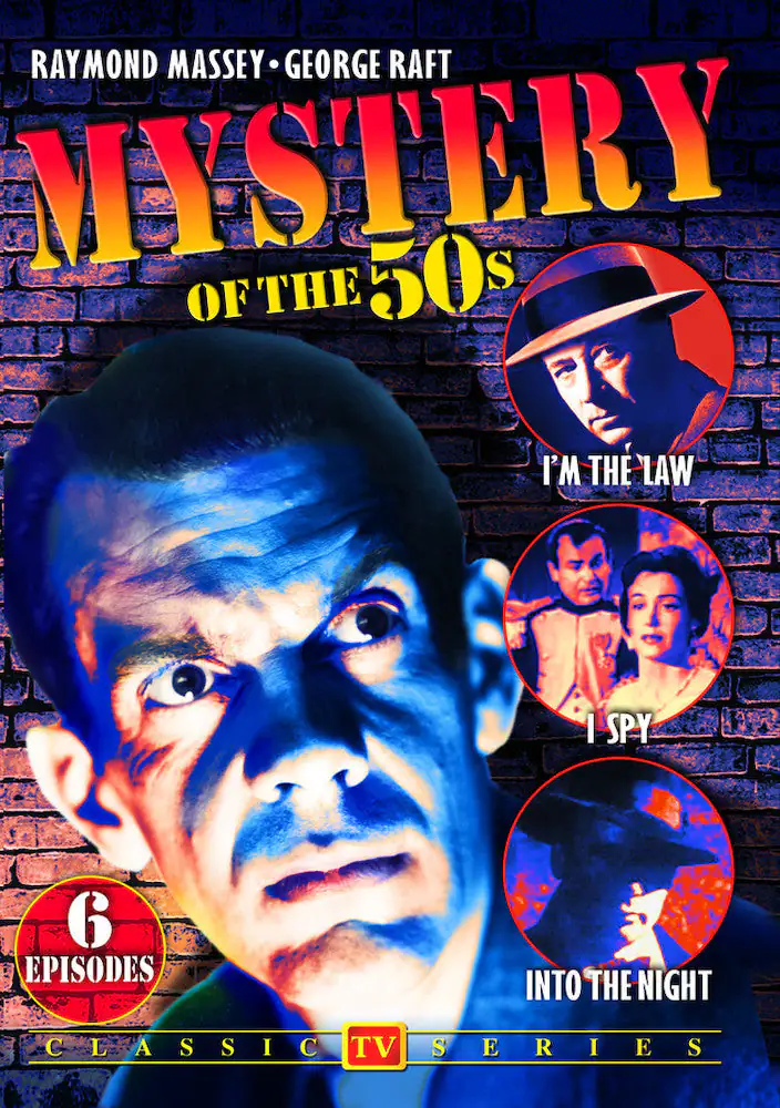 Front. Mystery of the 50s: I'm the Law / I Spy / Into the Nig - DVD.