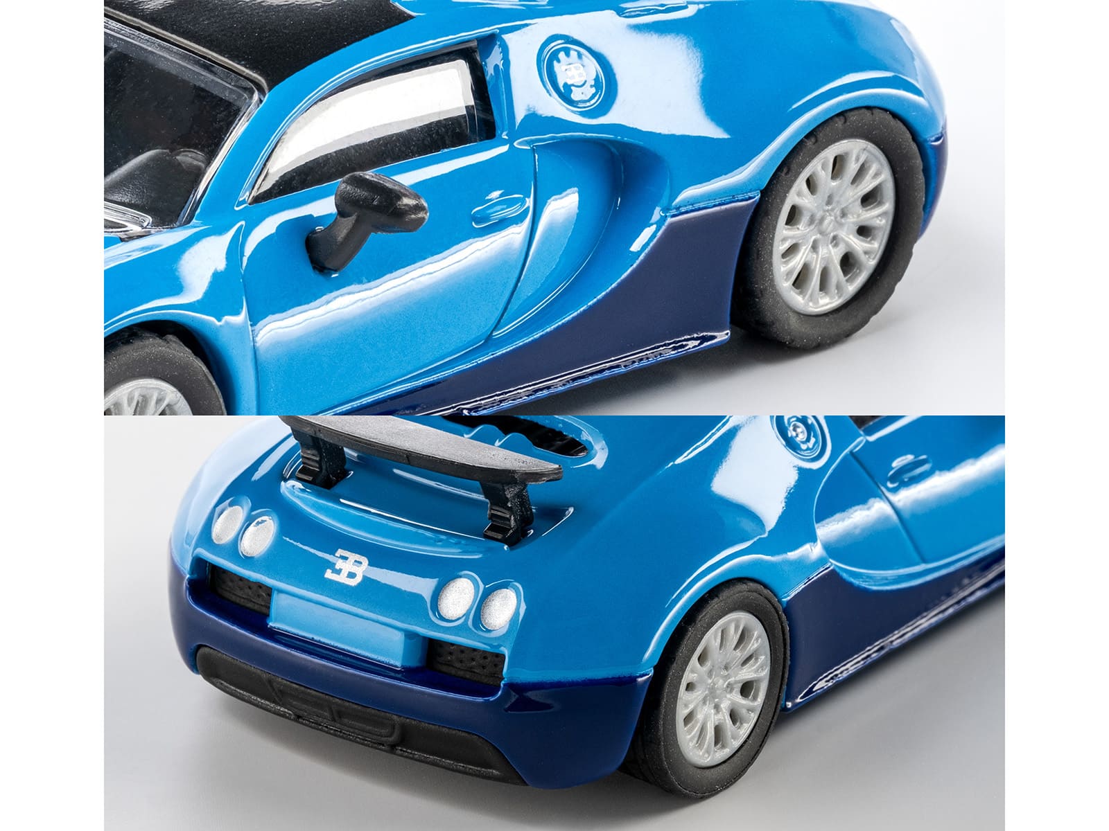 BUGATTI 青 ミニカー 2005 Bugatti Veyron 16.4 Super Sport Blue 