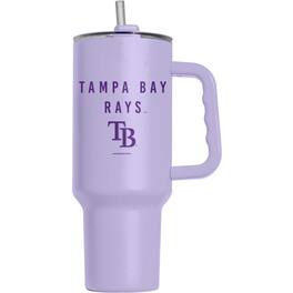 Logo Brands - Tampa Bay Rays 40oz. Lavender Soft Touch Tumbler - Multicolor