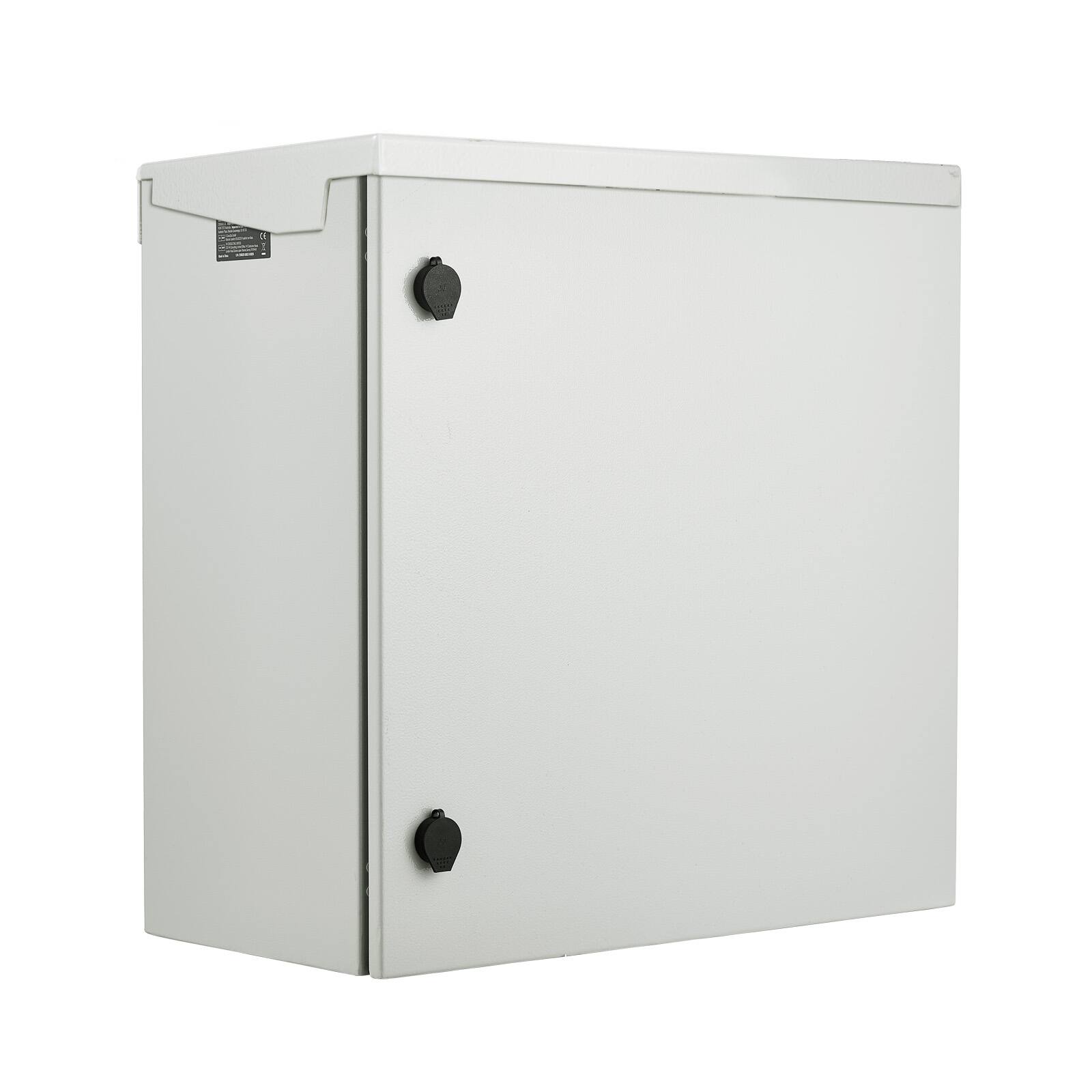 Alt View 5. VEVOR - Electrical Enclosure, 24 x 24 x 12 in, NEMA 4 Outdoor Enclosure, IP66 Waterproof & Dustproof Cold-Rolled Carbon Steel - White.