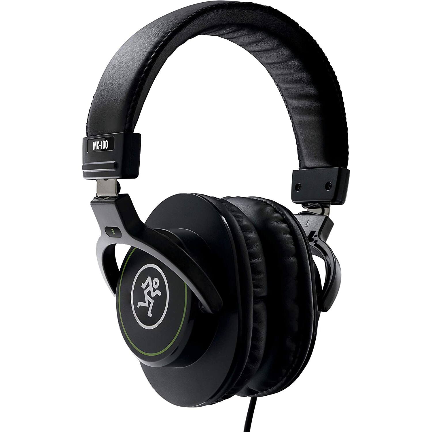 Alt View 5. Mackie - Professional Closed-Back Studio Headphones MC-100 - Black.