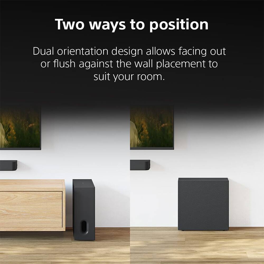 Two ways to position

Dual orientation design allows facing out or flush against the wall placement to suit your room.
