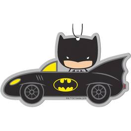 Spoontiques - DC Comics Batman in Batmobile Air Freshener 3 Pack New Car Scent - Black
