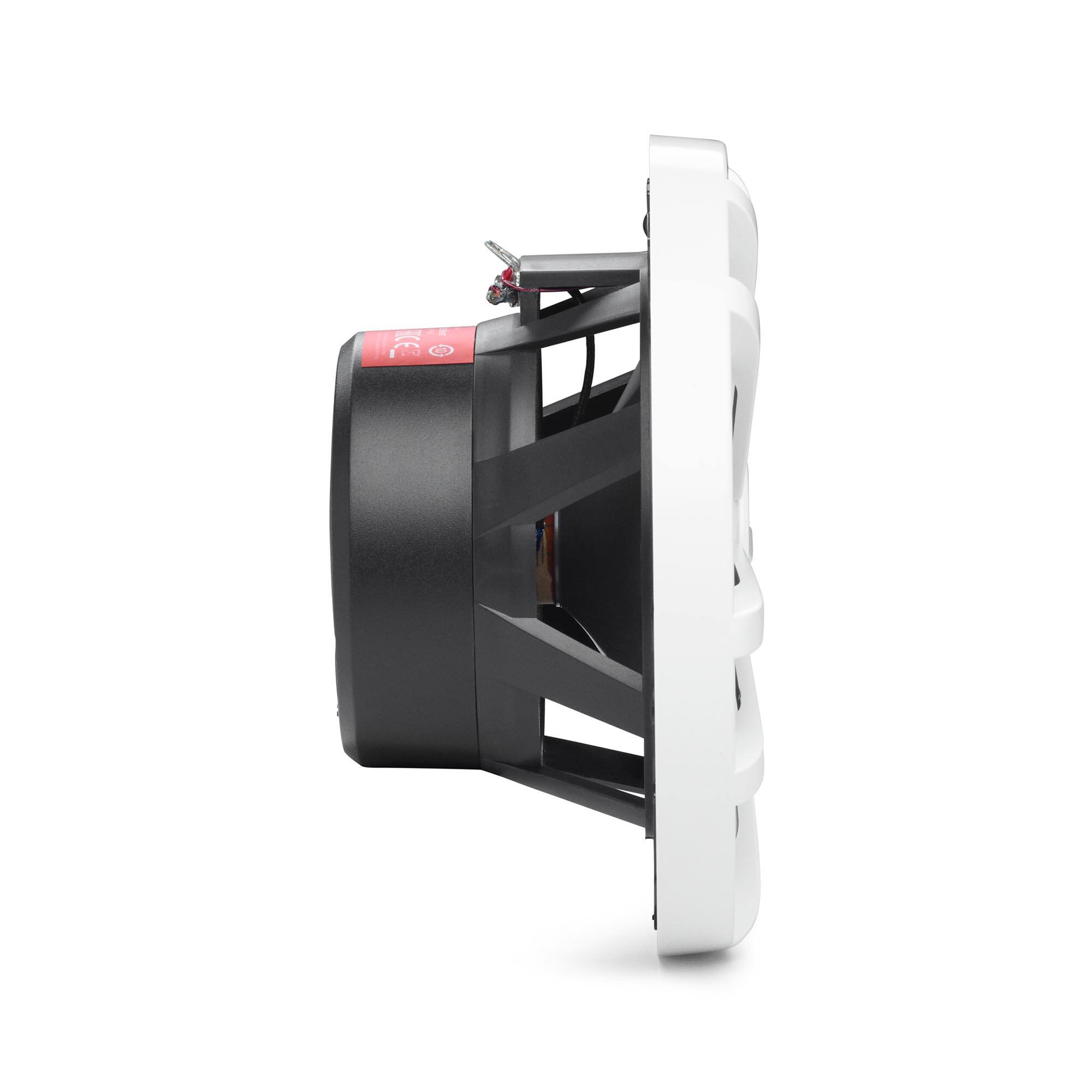 Alt View 10. JBL - JBL MARINESTAGE6 6-1/2" (160mm) two-way marine audio multi-element speaker    60W – WHITE - Black.