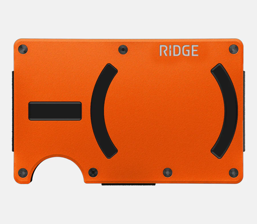 The Ridge Wallet MAGSAFE WALLET Basecamp Orange AUWAI249301 - Best Buy
