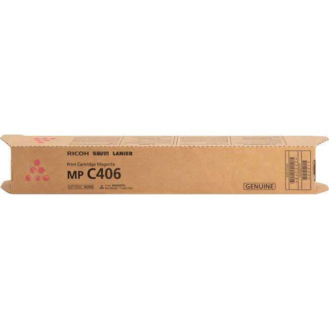 RICOH savin LANIER Print Cartridge Magenta MP C406 Caller MAGENTA + COOE 84309 tuT mg tipe1s 13me GENUINE 1C200C U HER 2001.