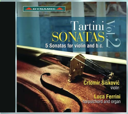 Tartini / Siskovic / Ferrini - Giuseppe Tartini: 5 Sonatas for Violin & b.c.   - COMPACT DISCS [CD] price history on PriceWatchPro