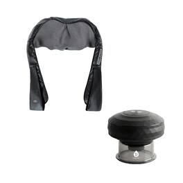 Pursonic - Rechargeable Cupping Therapy Device & 3D Shiatsu Electric Back Massager with Heat
