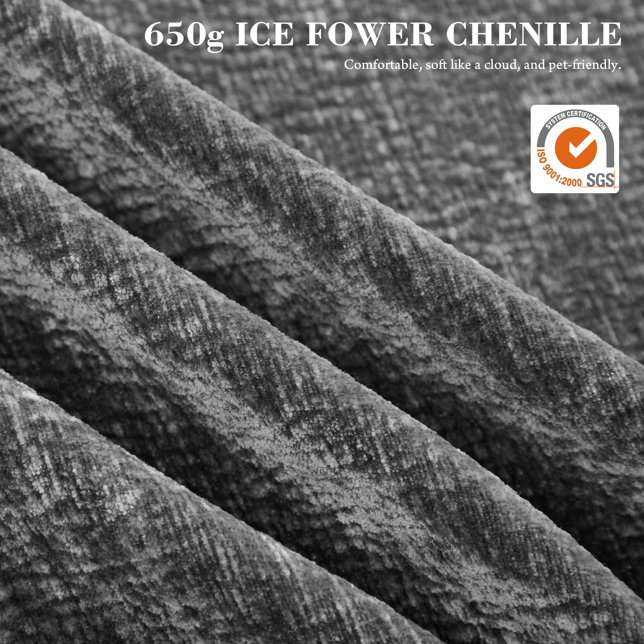 650g ICE FOWER CHENILLE  
Comfortable, soft like a cloud, and pet-friendly.  

SYSTEM CERTIFICATION  
ISO 9001:2000 SGS