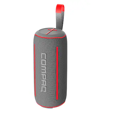 Front. Compaq - Compaq Portable 40W Bluetooth speaker - Black.