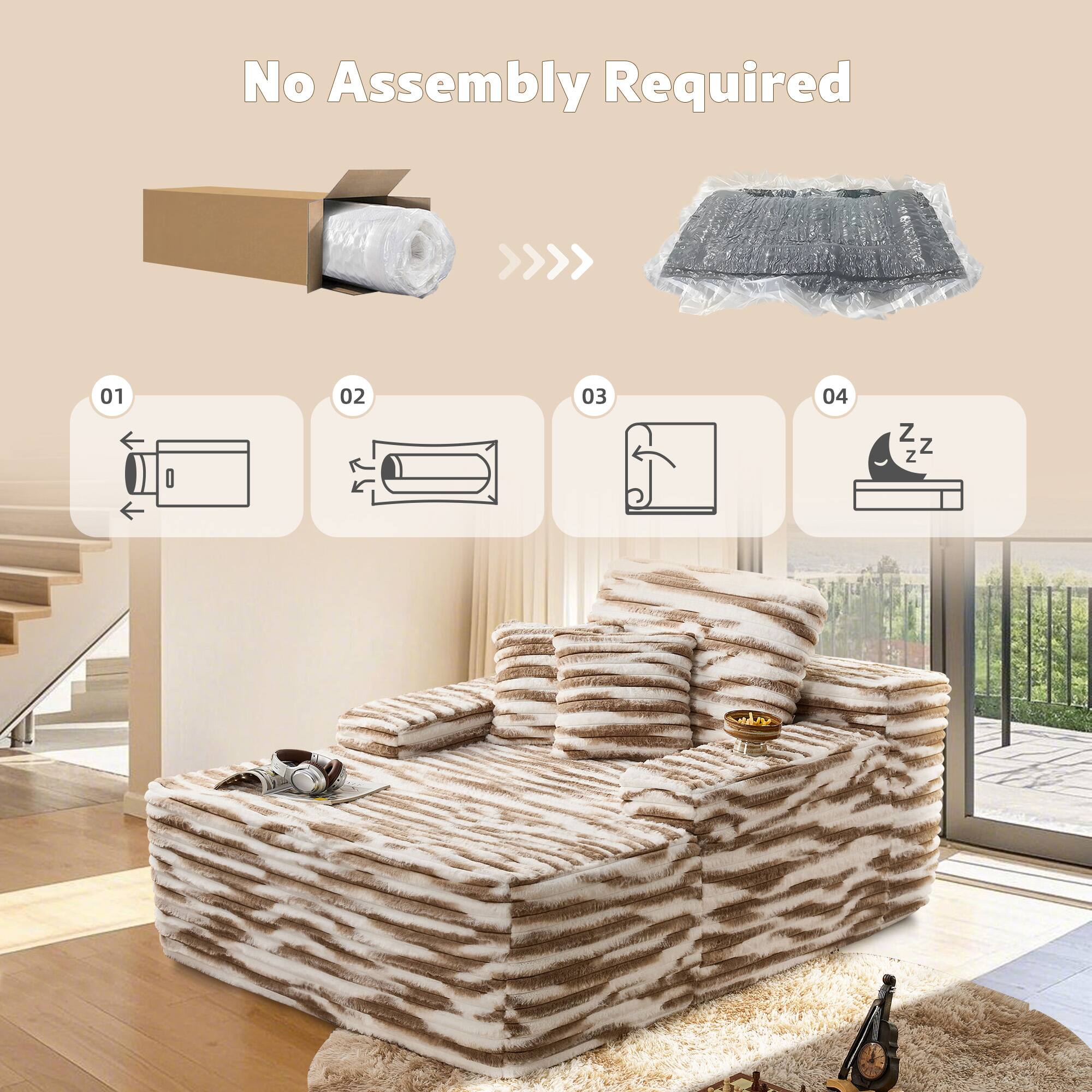 No Assembly Required

01 02 03 04

Z Zz Z Z