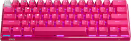 Logitech - PRO X 60 LIGHTSPEED TKL 60% Wireless Mechanical GX Optical Tactile Switch Gaming Keyboard with LIGHTSYNC RGB for PC - Magenta