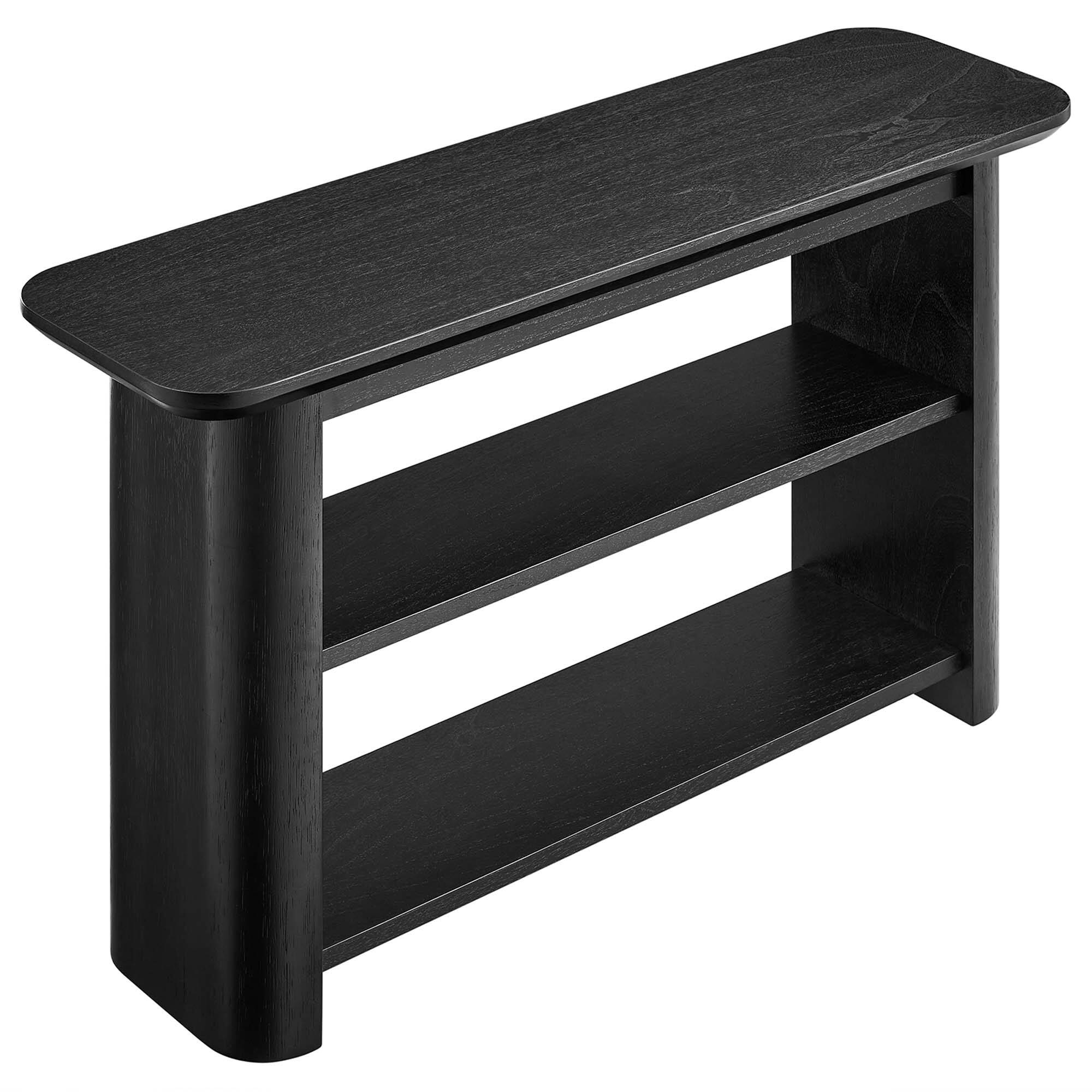 Alt View 4. Modway - Calix 57" Console Table by Modway - Black.