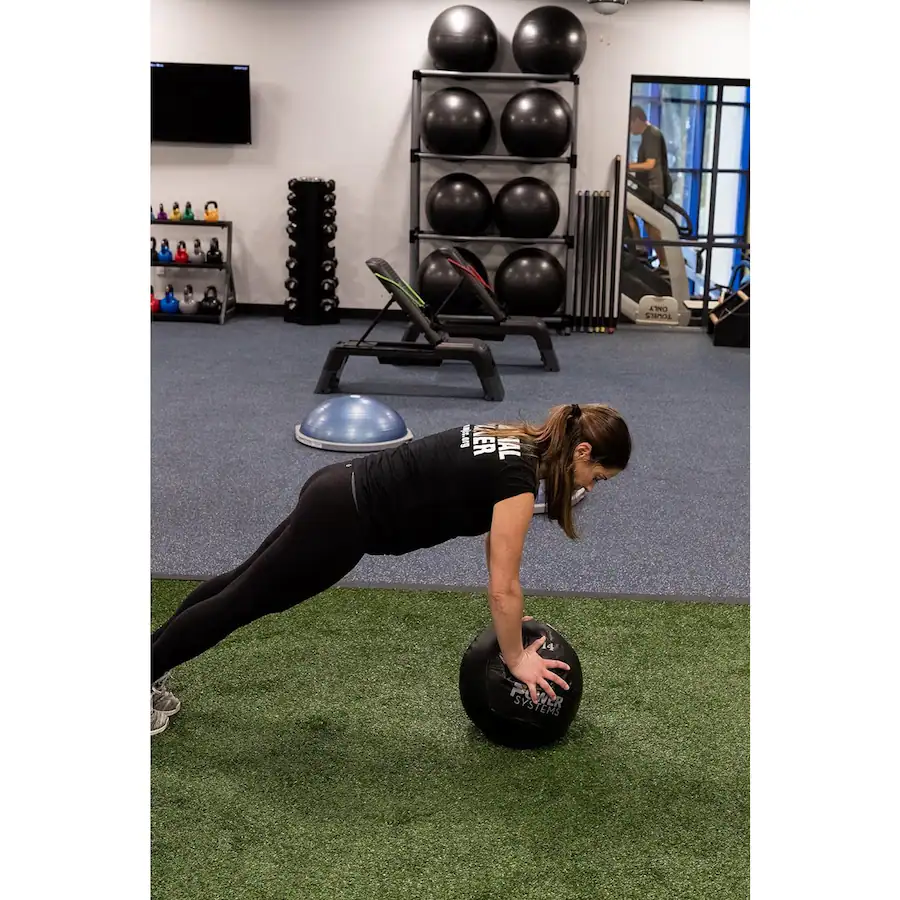 Power Systems 14 Wall Ball 10 Lb Durable Weighted Exercise Ball power-systems-14-wall-ball-10-lb-durable-weighted-exercise-ball