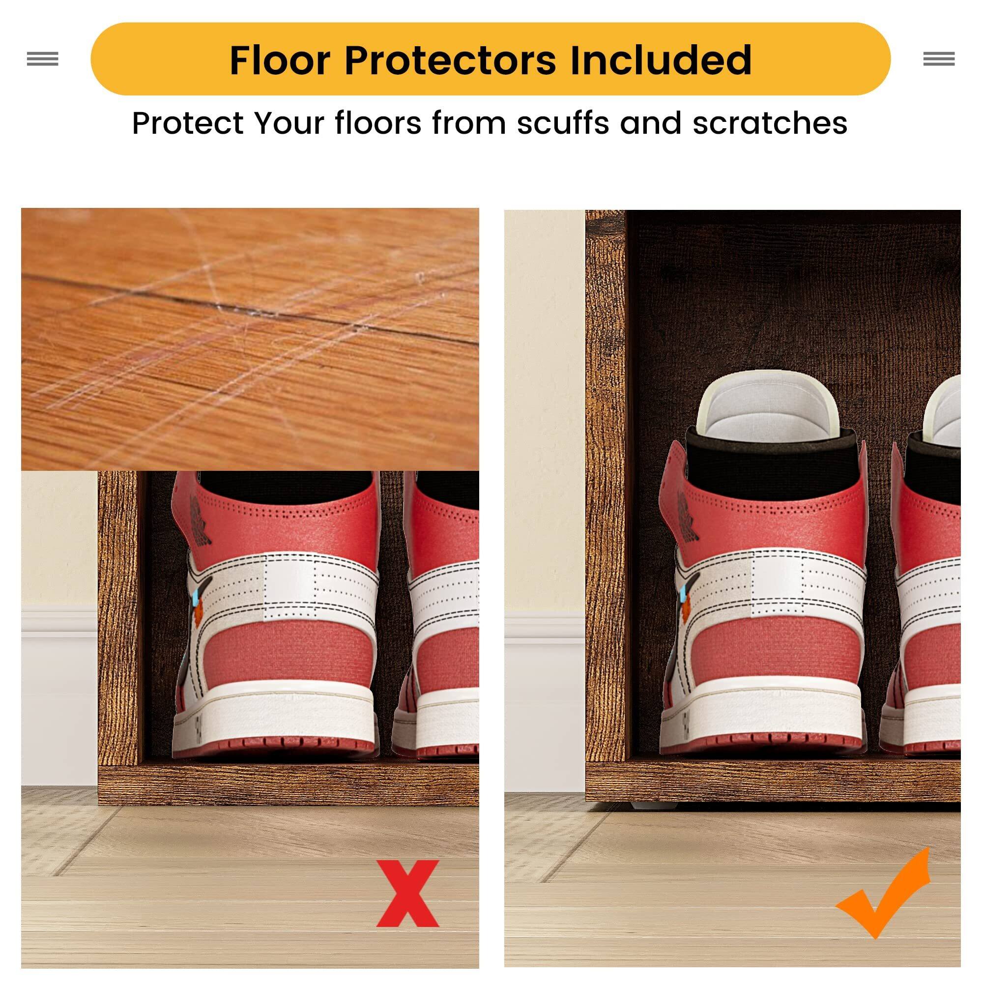 Floor Protectors Included  
Protect Your floors from scuffs and scratches