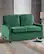 Alt View 13. Lifestyle Solutions - Anton Pull-Out Loveseat with Power and USB Ports - Green.