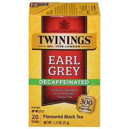 Twinings - Earl Grey Decaf Black Tea - Case Of 6 - 20 Bags
