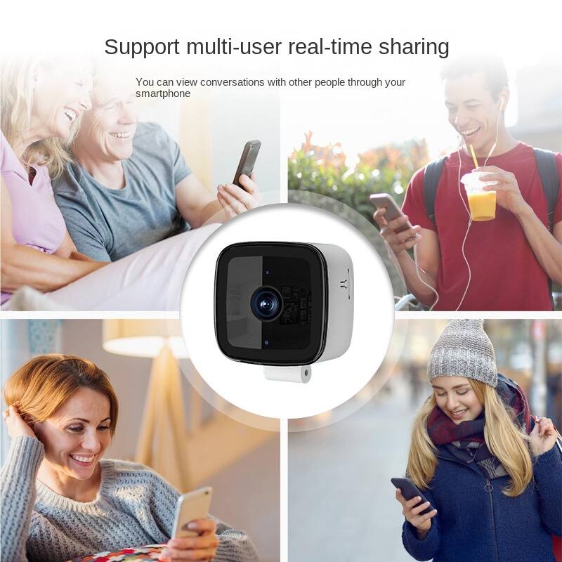 Support multi-user real-time sharing  
You can view conversations with other people through your smartphone