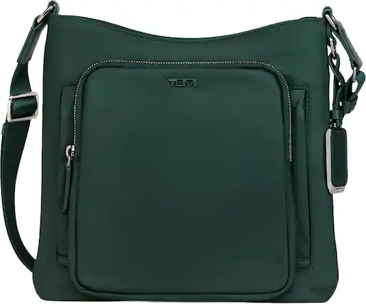 Front. TUMI - Voyageur Tyler Crossbody - Alpine Green.