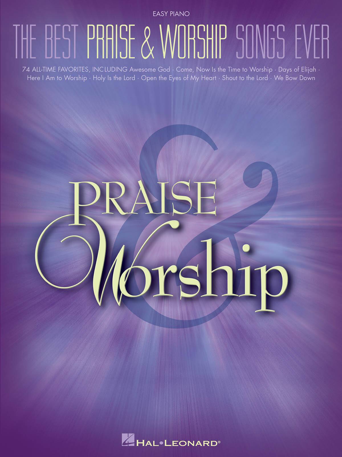 Hal Leonard - Best Praise and Worship Songs Easy Piano Songbook Featuring 70 Contemporary Worship Songs for Church Performance price history on PriceWatchPro