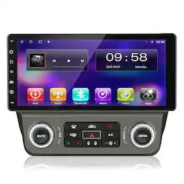 Junsun - For Chevy Camaro 2010-2015 10.33" carplay Android13 GPS Navi Car Radio Stereo 4+64GB WIFI RDS SWC Bluetooth - Black