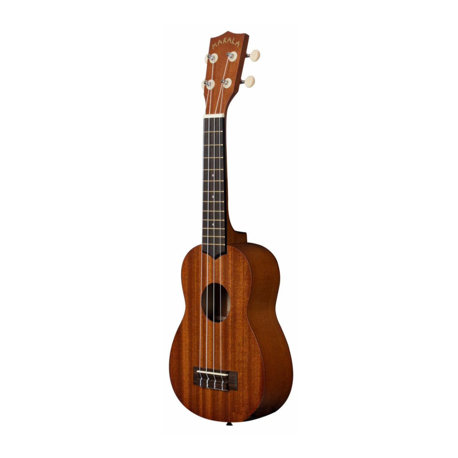 Back. Kala - (D) Kala Makala Soprano 4-String Ukulele Pack.