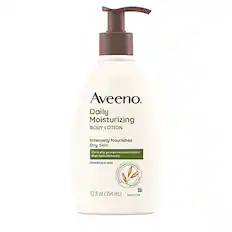 Aveeno
Daily Moisturizing Body Lotion
Intensely Nourishes Dry Skin
Clinically proven moisturization that lasts 24 hours
Fragrance Free
12 fl oz (354 mL)
0052128