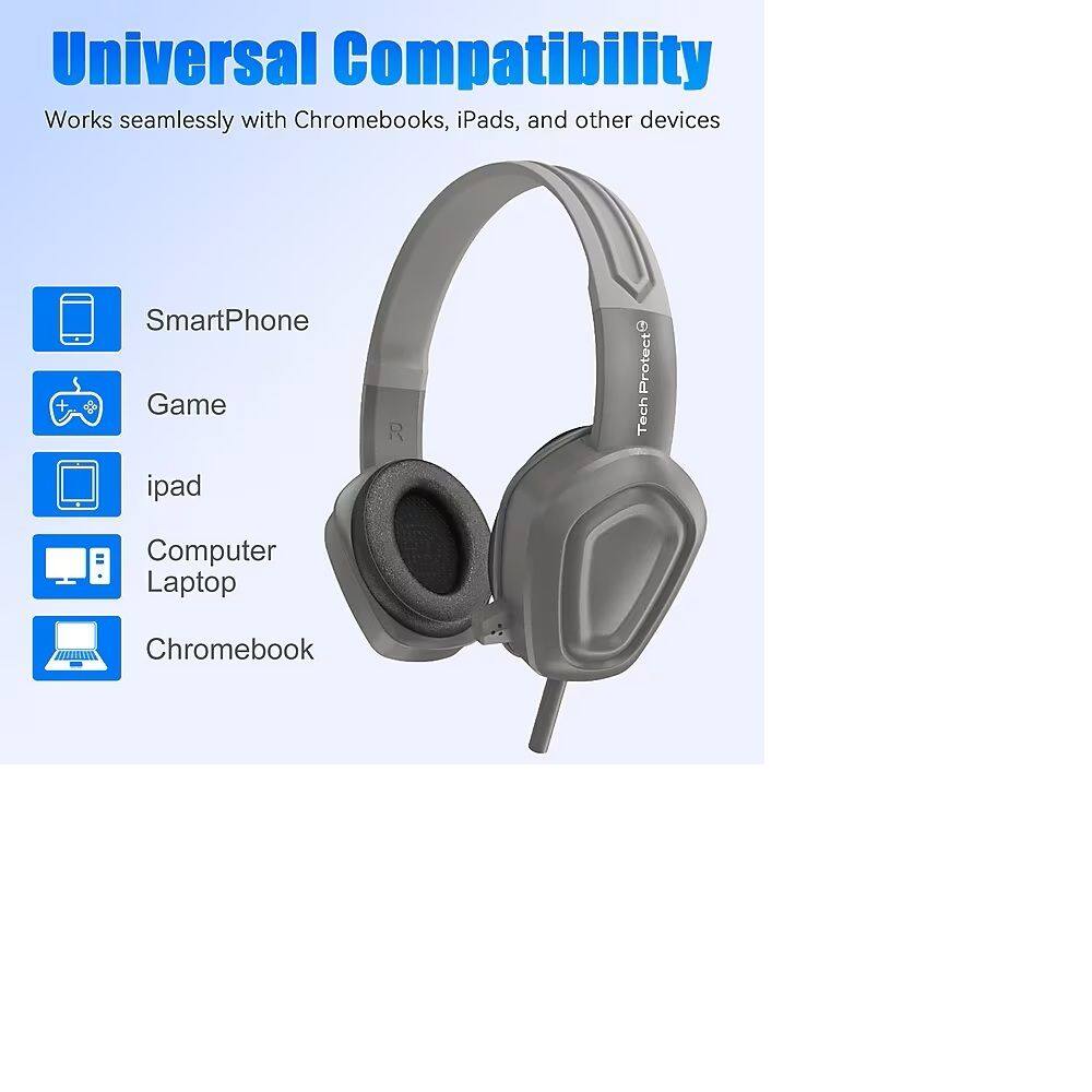 Universal Compatibility  
Works seamlessly with Chromebooks, iPads, and other devices  

- Smartphone  
- Game  
- iPad  
- Computer Laptop  
- Chromebook