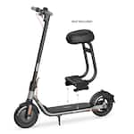 Segway - Ninebot D40X Electric Kick Scooter plus Seat w/23.6 mi Max Operating Range & 18.6 mph Max Speed - Gray