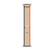 Front. Apple - Apple Watch Band - Trail Loop (49mm) - Orange/Beige with Rugged Titanium Finish - S/M - Multicolor.