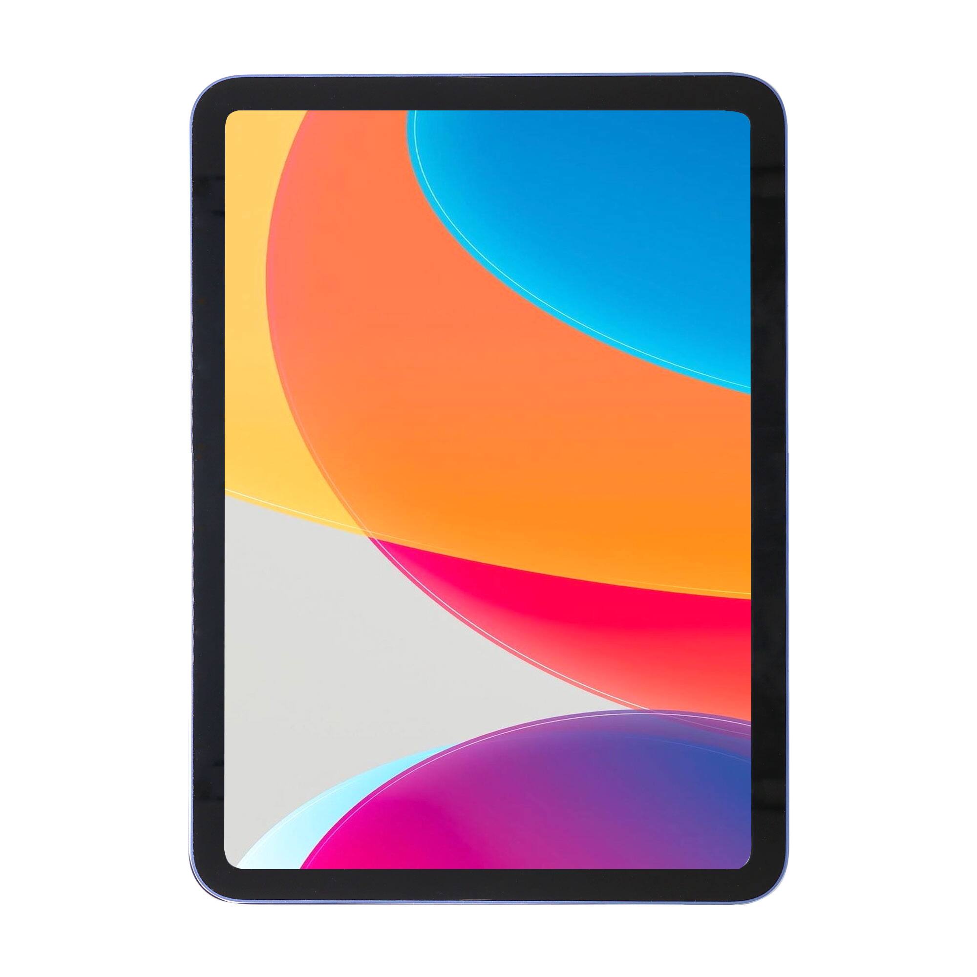 Angle. Apple - Apple 11" iPad A16 Chip Wi-Fi Tablet (128GB Blue) + 32GB SDHC Card + Card Reader - Blue.