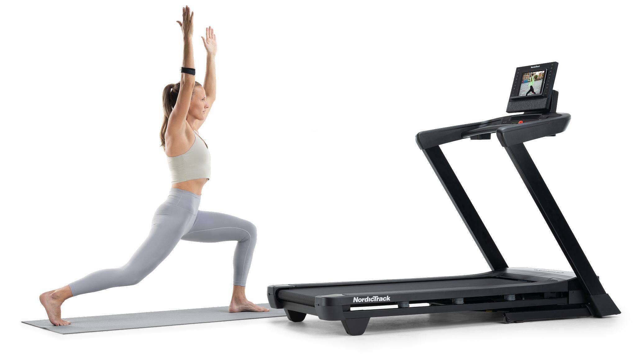 Alt View 7. NordicTrack - NordicTrack T Series 8 Treadmill - Black.