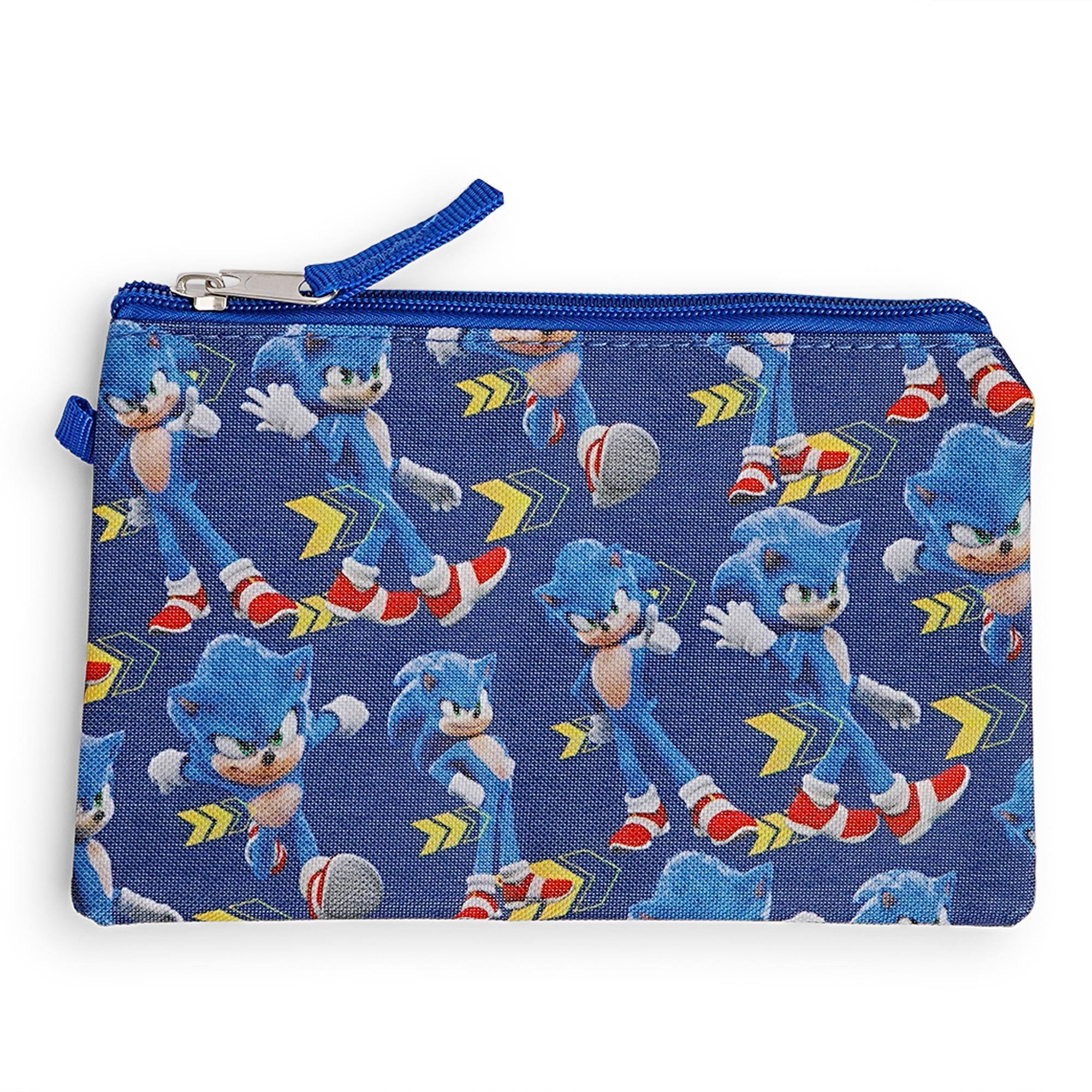 Alt View 3. Bioworld - Sonic The Hedgehog and Friends 5 Piece 16 Inch Backpack Set - Blue.