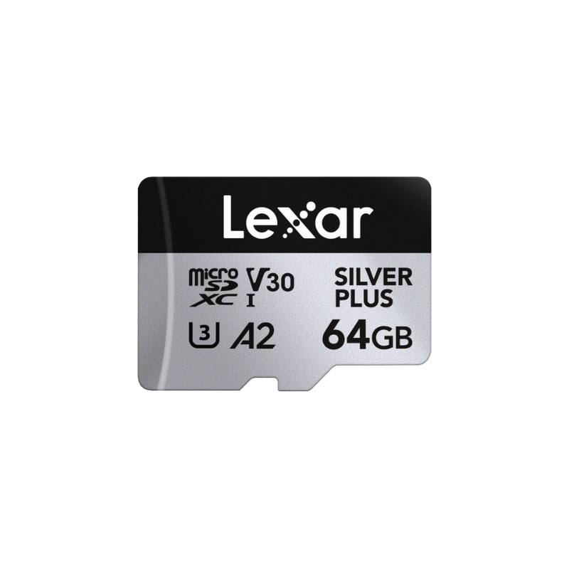 Lexar Micro V30 SILVER PLUS XC I A2 64GB