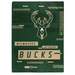 Northwest - Milwaukee Bucks 50" x 60" Digitize Raschel Throw Blanket - Green