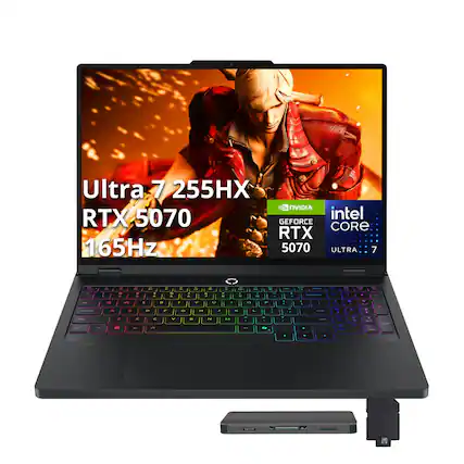 Ultra 7 255HX
NVIDIA RTX 5070
Intel Core i7
165Hz
Ultra 7