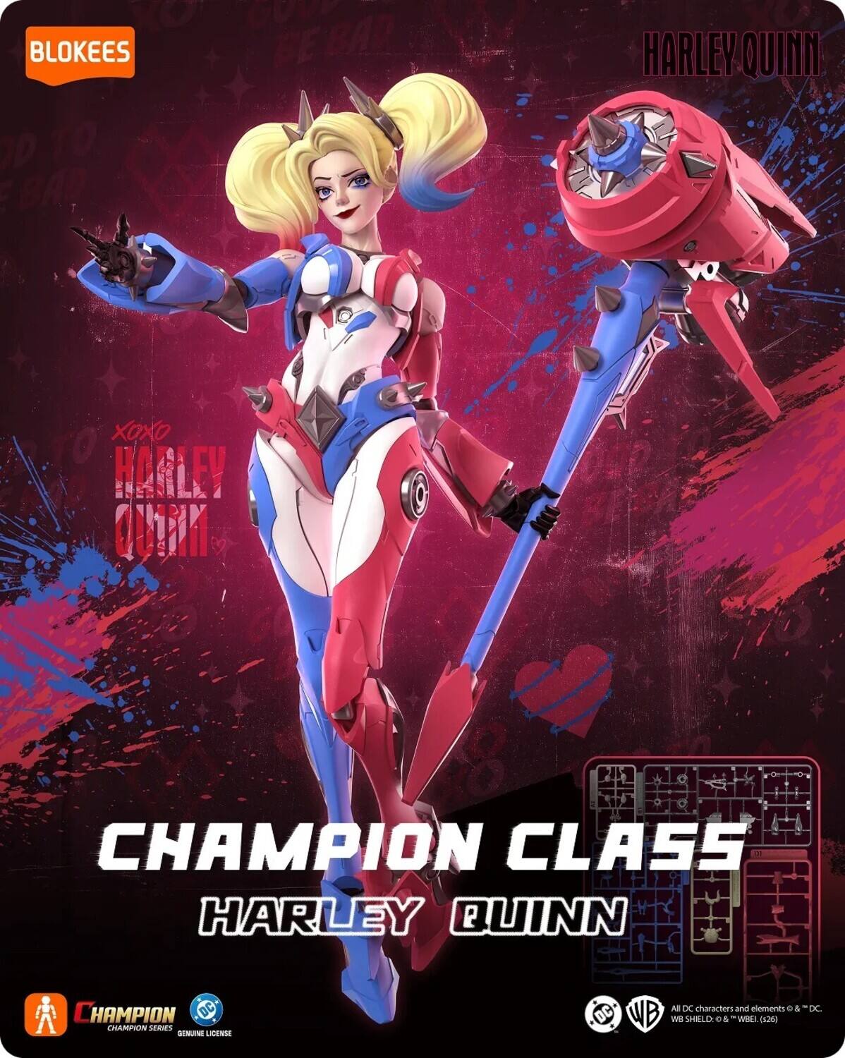 PopMarket Blokees DC Champion Class 04: Harley Quinn Model Kit ...