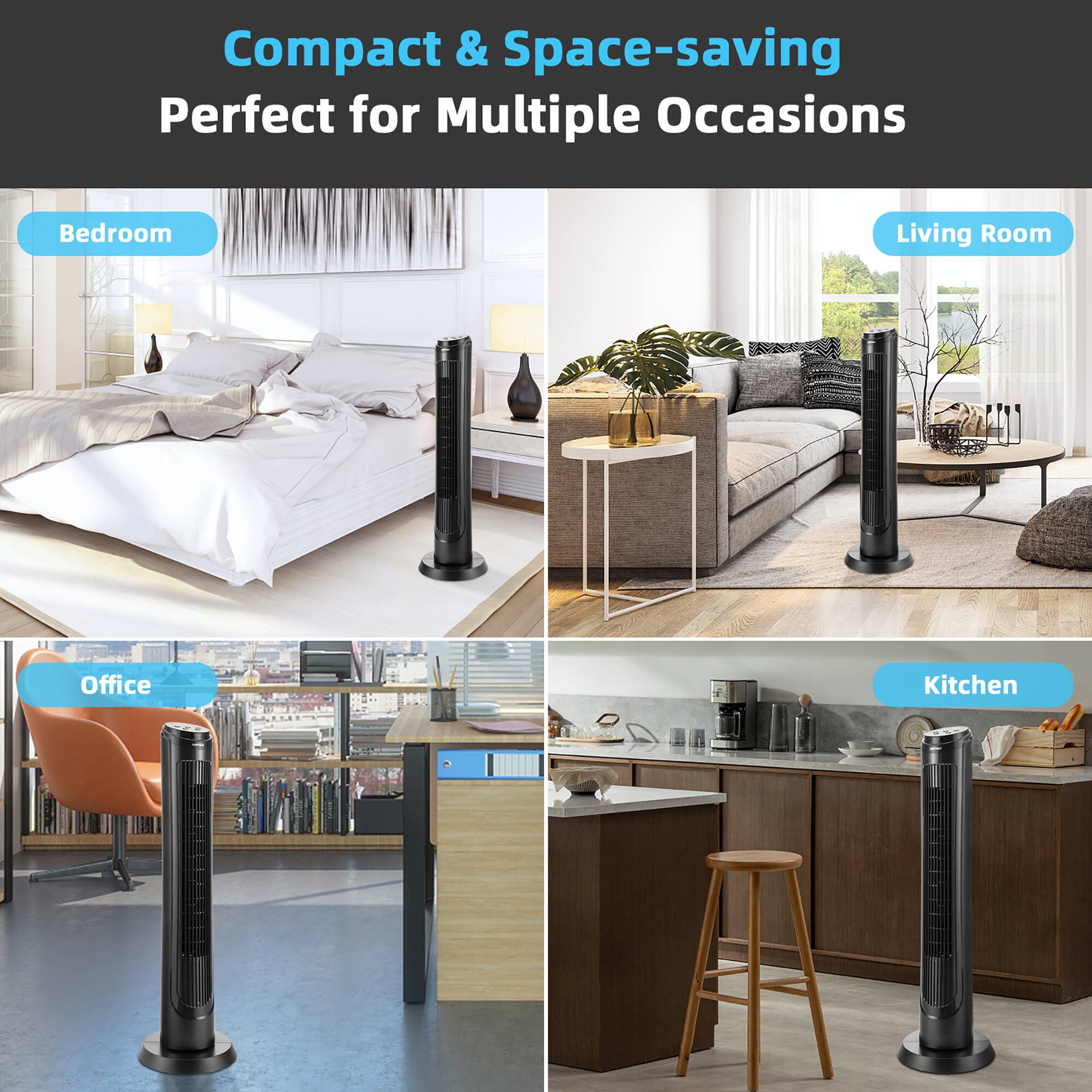 Compact & Space-saving Perfect for Multiple Occasions: Bedroom, Living Room, Office, Kitchen.