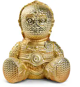 Star Wars - C-3PO Electroplated Limited Edition Vinyl Figure – Handmade by Robots - COLLECTIBLES - Multicolor