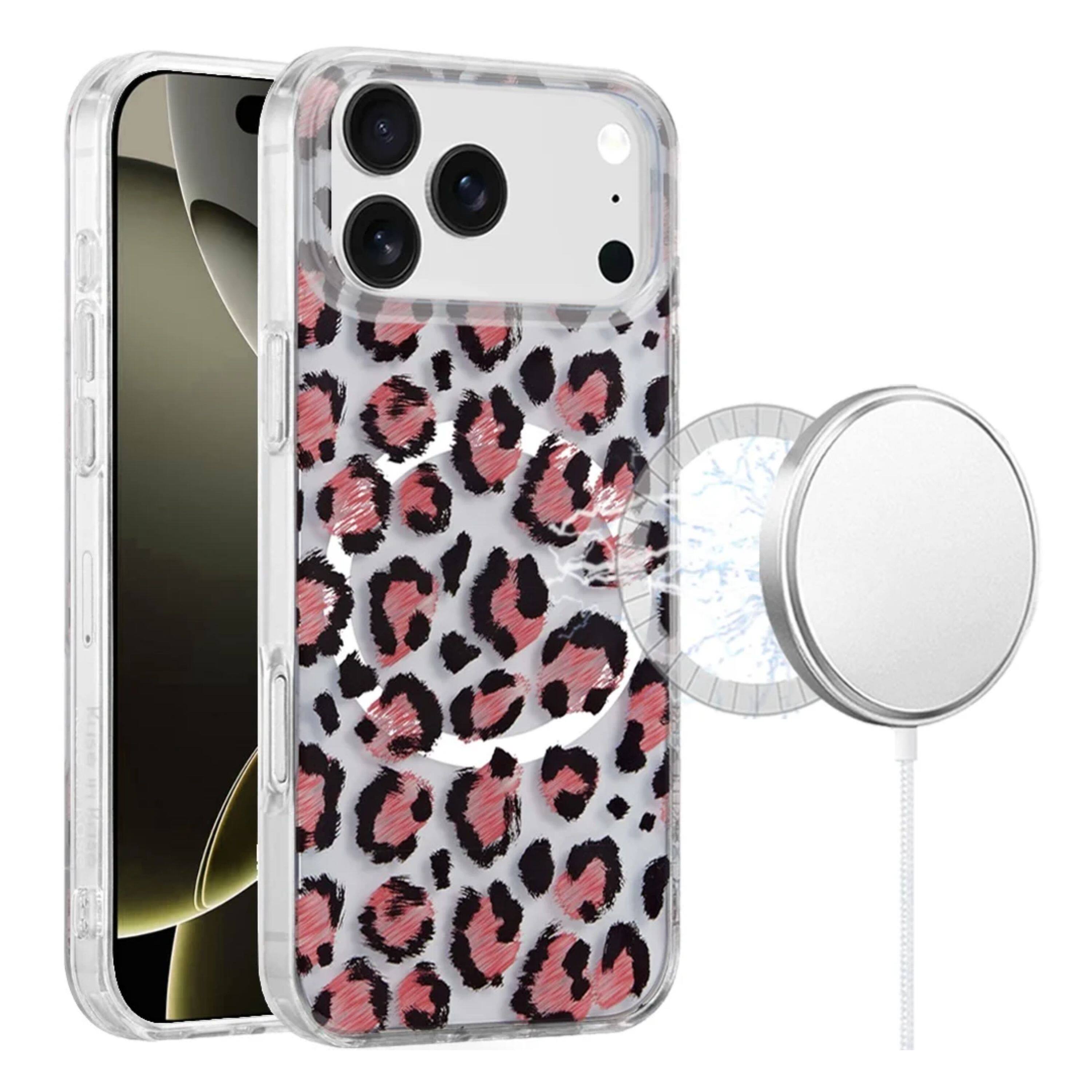 Kitcheniva - IMD Dual Layer Phone Case With Magnetic Circle Tempered Glass For iPhone 17 Pro - Multicolor price history on PriceWatchPro