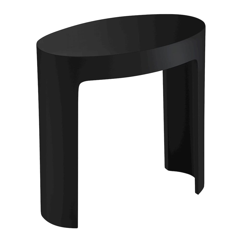 Alfi - Matte Solid Surface Resin Bathroom / Shower Stool - Black