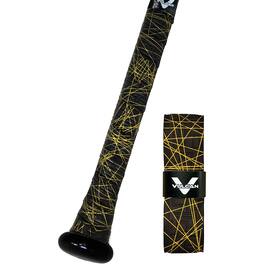 Vulcan - Uncommon Series 1.0mm Ultralight Bat Grip Tape Wrap - Gold Lazer
