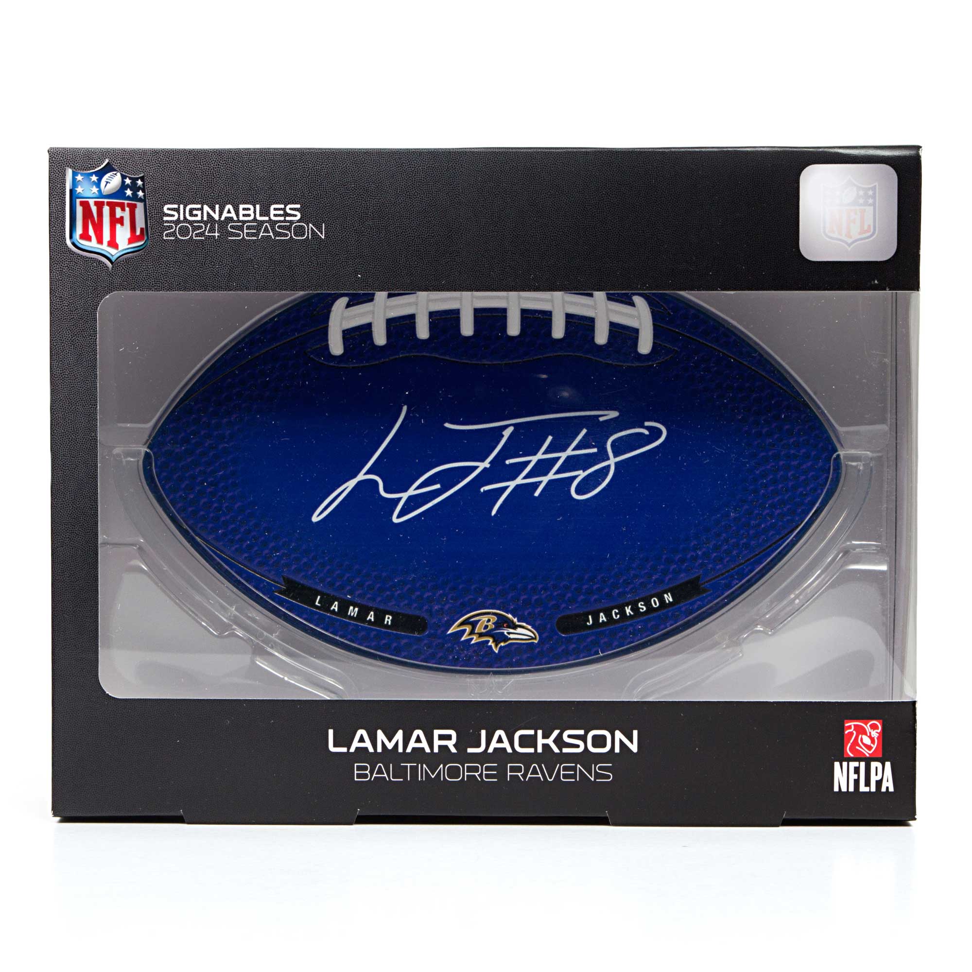 SIGNABLES  
NFL 2024 SEASON  

LAMAR JACKSON  
BALTIMORE RAVENS  

NFLPA