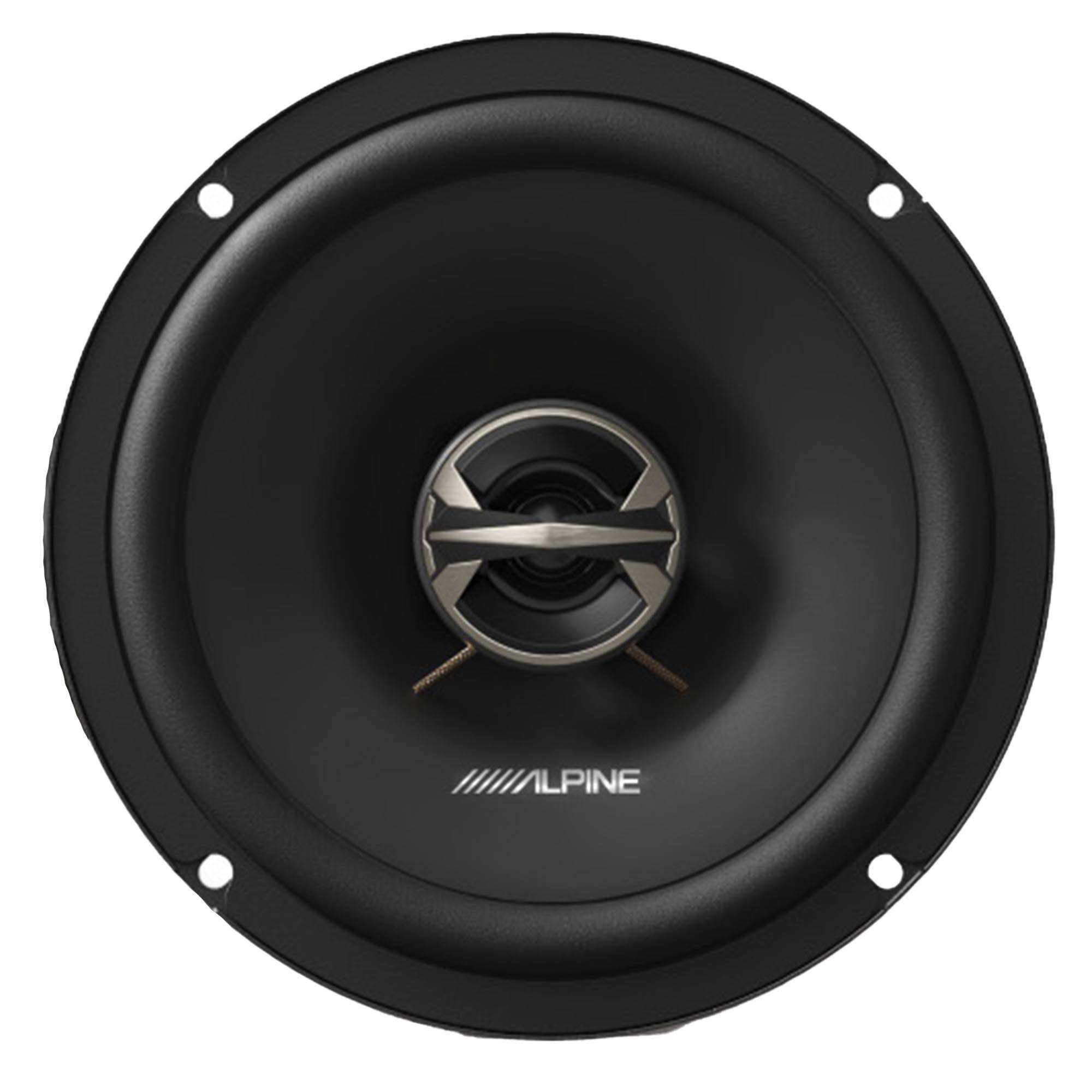 Alt View 1. Alpine - Alpine EL-E65-G 6.5" Coaxial 2-Way Speaker Set, Pair - Black/Gray.