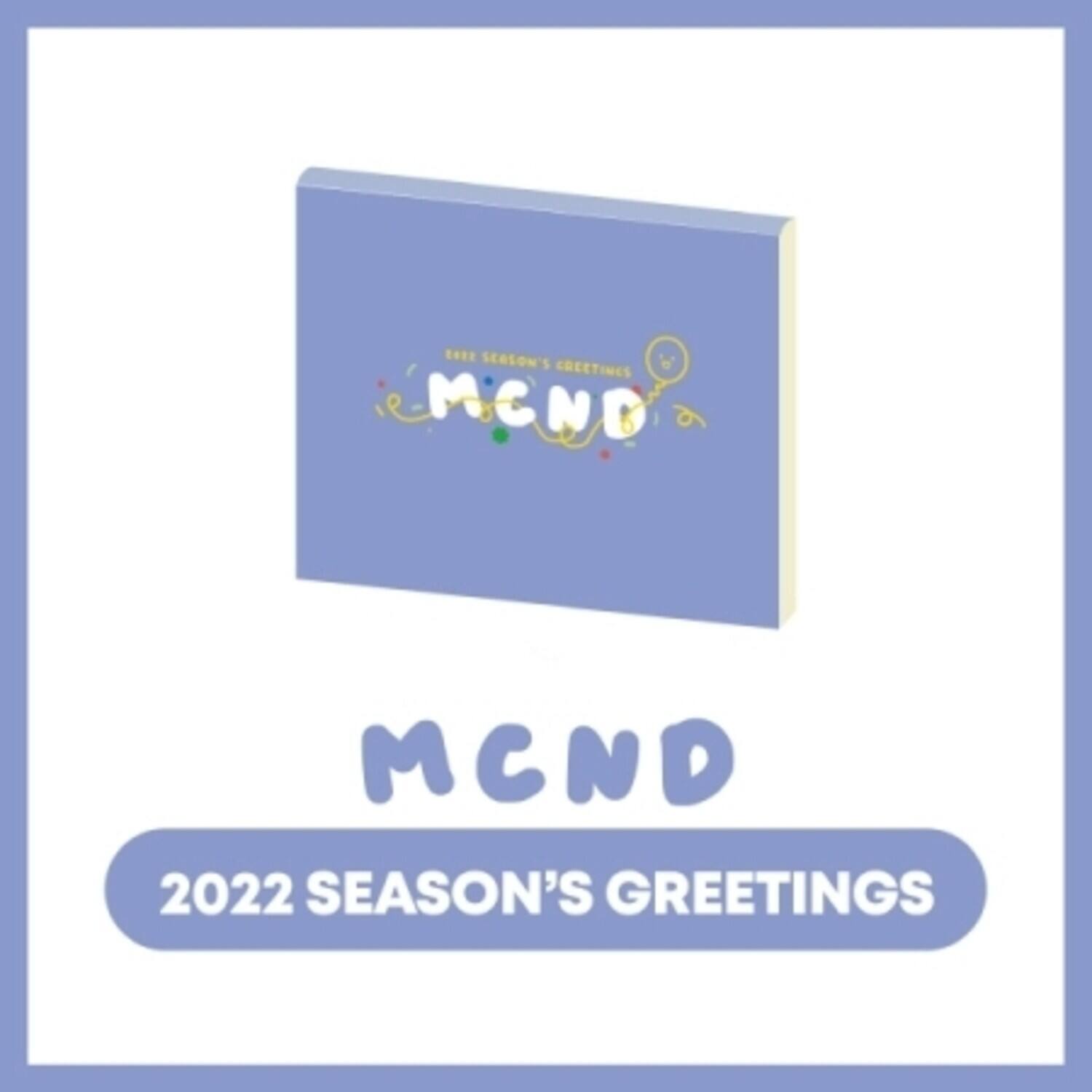 2022 Season's Greetings (incl. Desk Calendar, 68pg Photobook Diary, Accordion Message Card + 5pc Photocard- COLLECTABLES