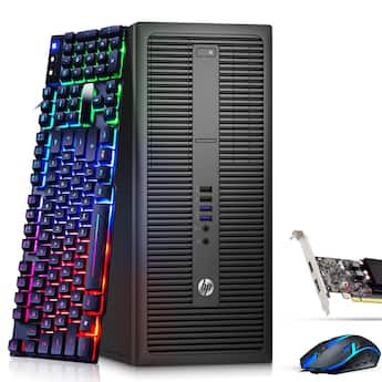 HP Refurbished Excellent 800 G2 Tower Gaming Desktop PC | Intel i7 HP Refurbished Excellent 800 G2 Tower Gaming Desktop PC | Intel i7