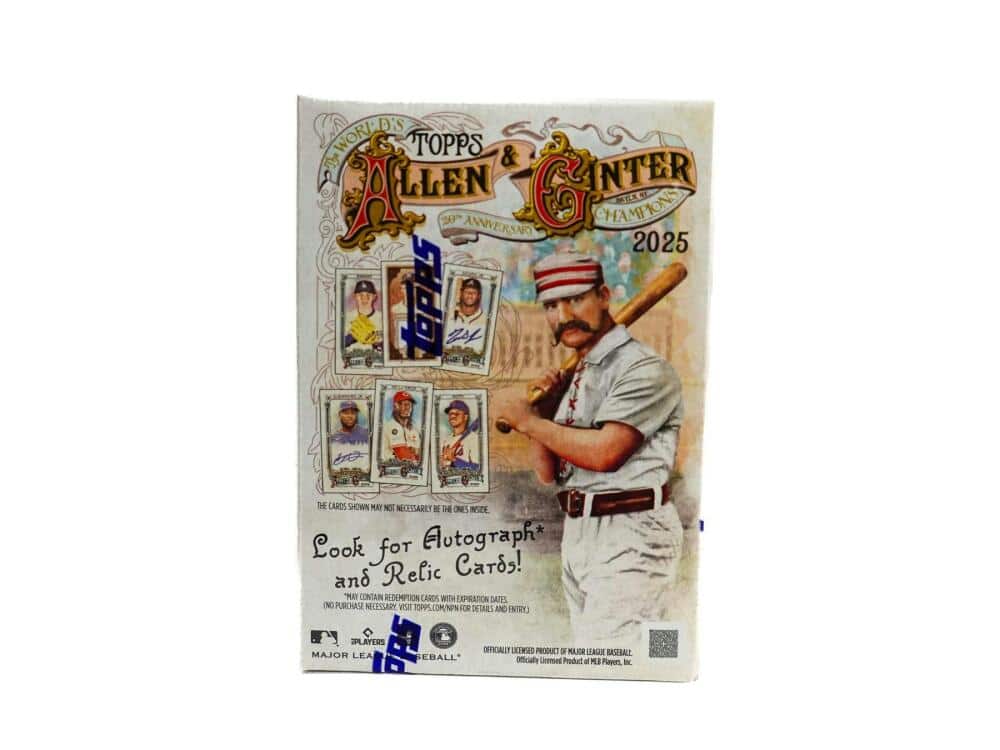 Topps - 2025 Allen & Ginter Baseball 8-Pack Blaster Value Box price history on PriceWatchPro