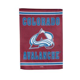 Evergreen Enterprises - Colorado Avalanche 12.5" x 18" Double-Sided Embossed Suede Garden Flag - Multicolor