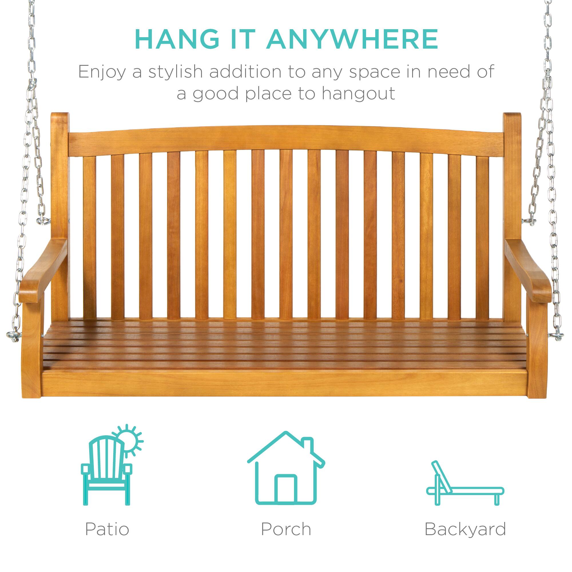 HANG IT ANYWHERE

Enjoy a stylish addition to any space in need of a good place to hangout

Patio  
Porch  
Backyard