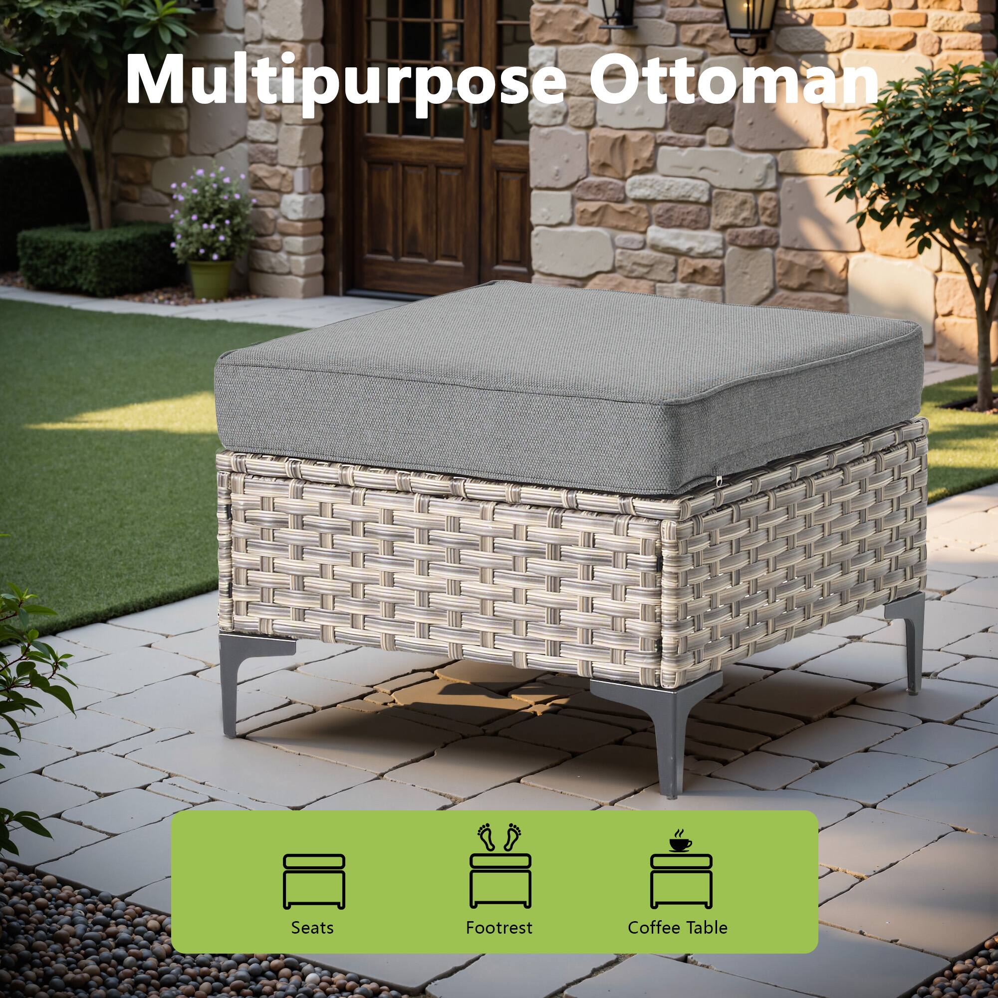 Multipurpose Ottoman

Seats  
Footrest  
Coffee Table